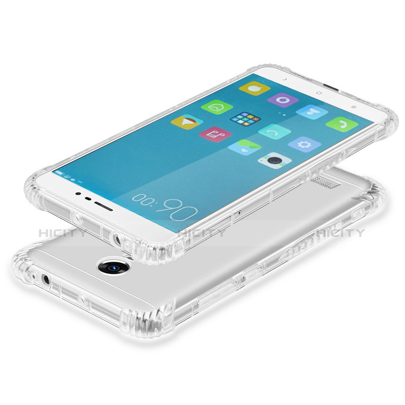 Carcasa Silicona Ultrafina Transparente para Xiaomi Redmi Note 3 MediaTek Claro