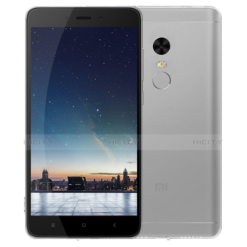 Carcasa Silicona Ultrafina Transparente para Xiaomi Redmi Note 4X Claro