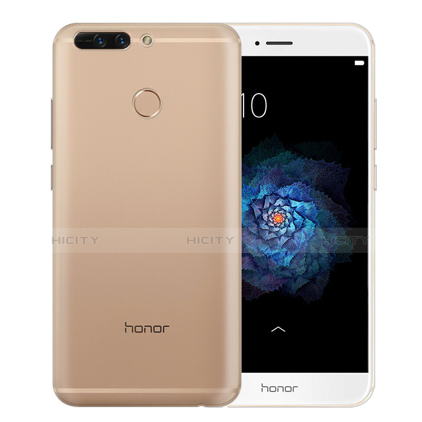 Carcasa Silicona Ultrafina Transparente T01 para Huawei Honor 8 Pro Claro