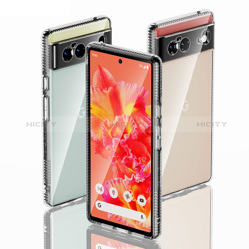 Carcasa Silicona Ultrafina Transparente T02 para Google Pixel 6 5G Claro