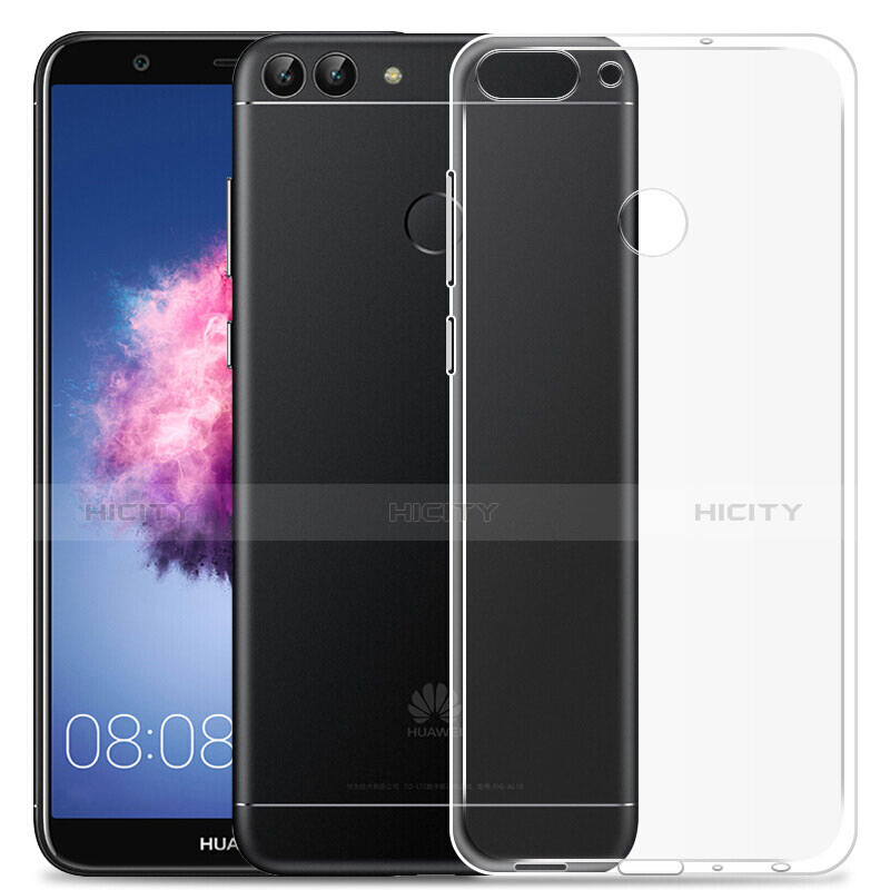 Carcasa Silicona Ultrafina Transparente T02 para Huawei Enjoy 7S Claro