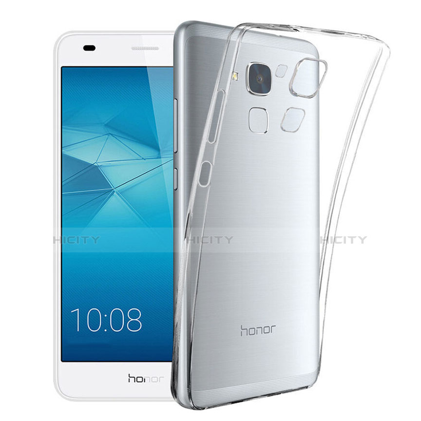 Carcasa Silicona Ultrafina Transparente T02 para Huawei GR5 Mini Claro