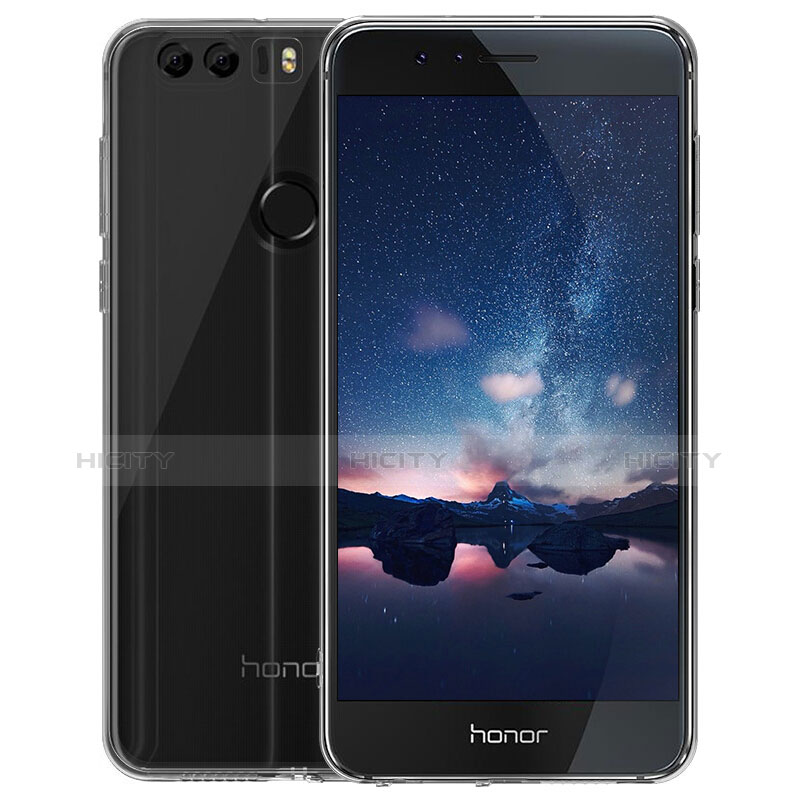 Carcasa Silicona Ultrafina Transparente T02 para Huawei Honor 8 Claro