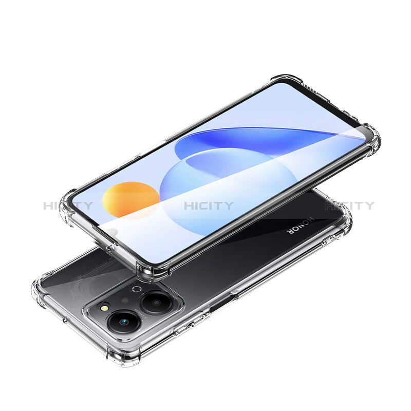 Carcasa Silicona Ultrafina Transparente T02 para Huawei Honor X7a Claro