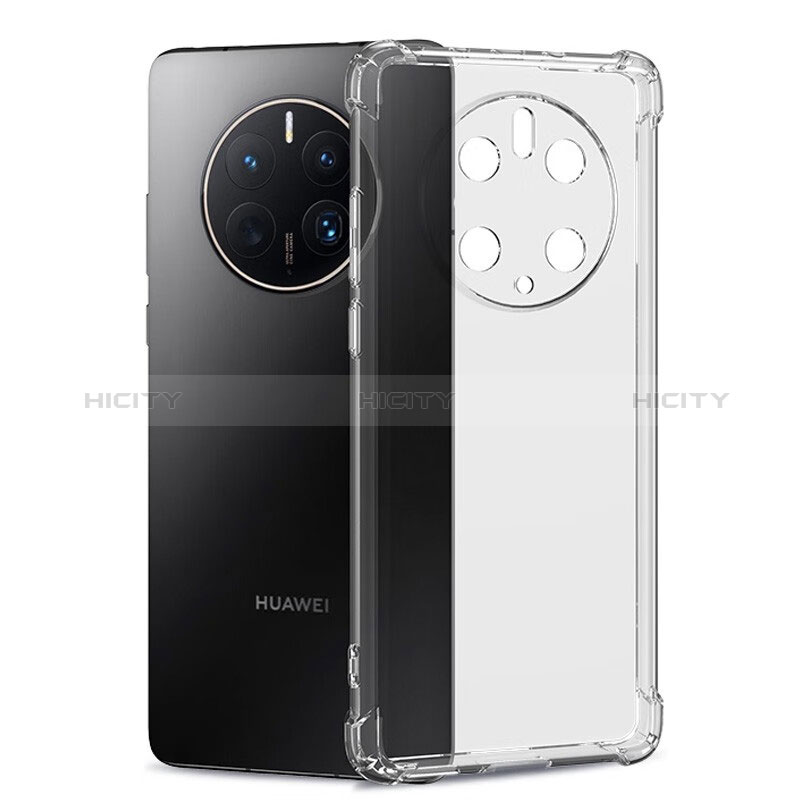 Carcasa Silicona Ultrafina Transparente T02 para Huawei Mate 50 RS Claro