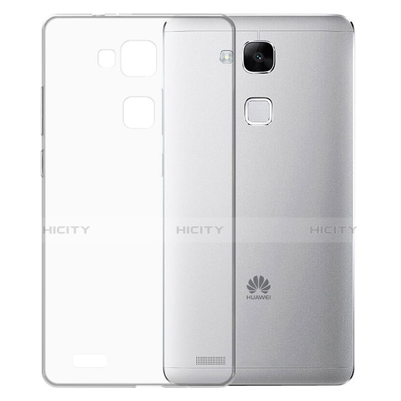 Carcasa Silicona Ultrafina Transparente T02 para Huawei Mate 7 Claro