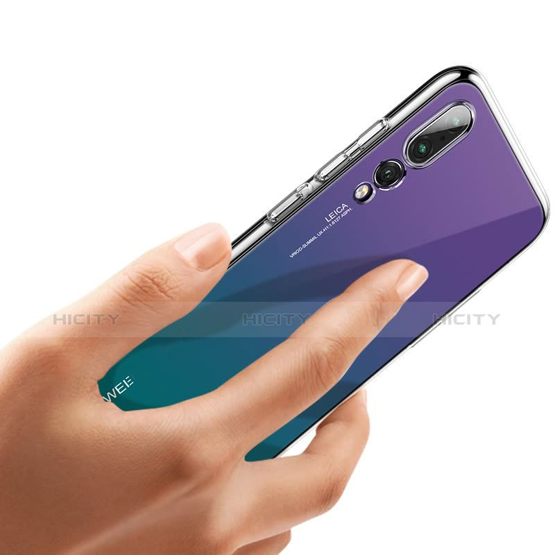 Carcasa Silicona Ultrafina Transparente T02 para Huawei P20 Pro Claro