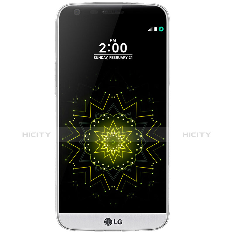 Carcasa Silicona Ultrafina Transparente T02 para LG G5 Claro