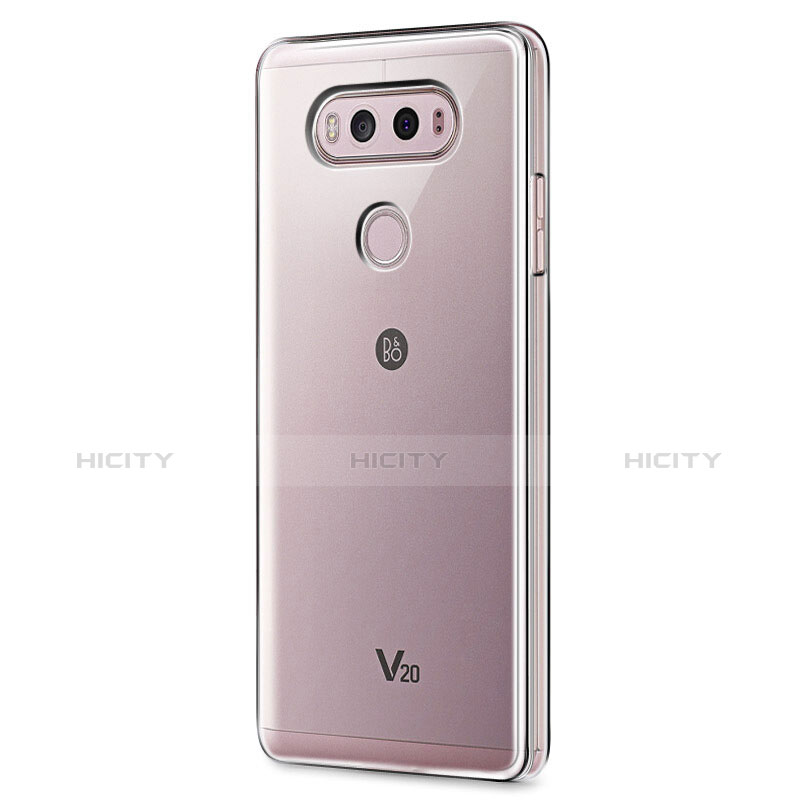 Carcasa Silicona Ultrafina Transparente T02 para LG V20 Claro