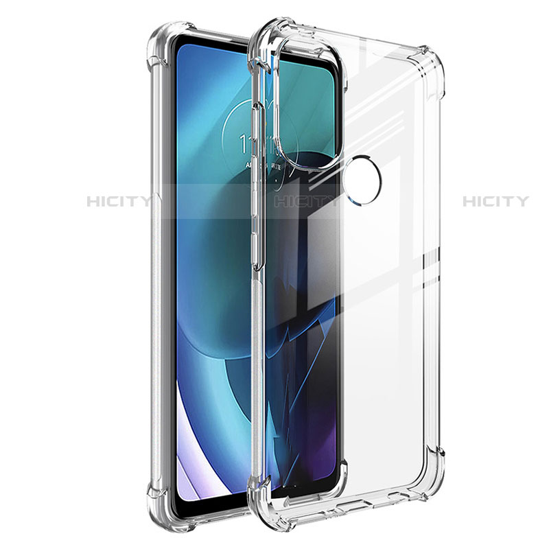 Carcasa Silicona Ultrafina Transparente T02 para Motorola Moto G40 Fusion Claro