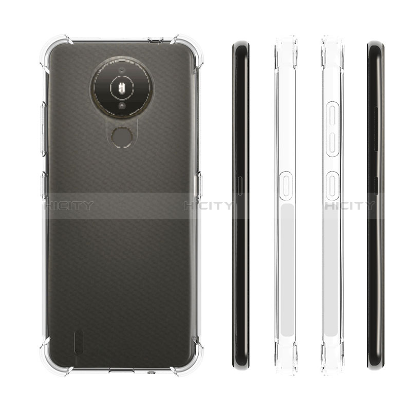 Carcasa Silicona Ultrafina Transparente T02 para Nokia 1.4 Claro