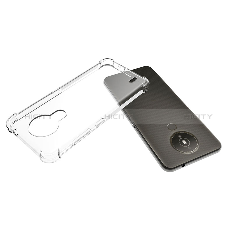 Carcasa Silicona Ultrafina Transparente T02 para Nokia 1.4 Claro