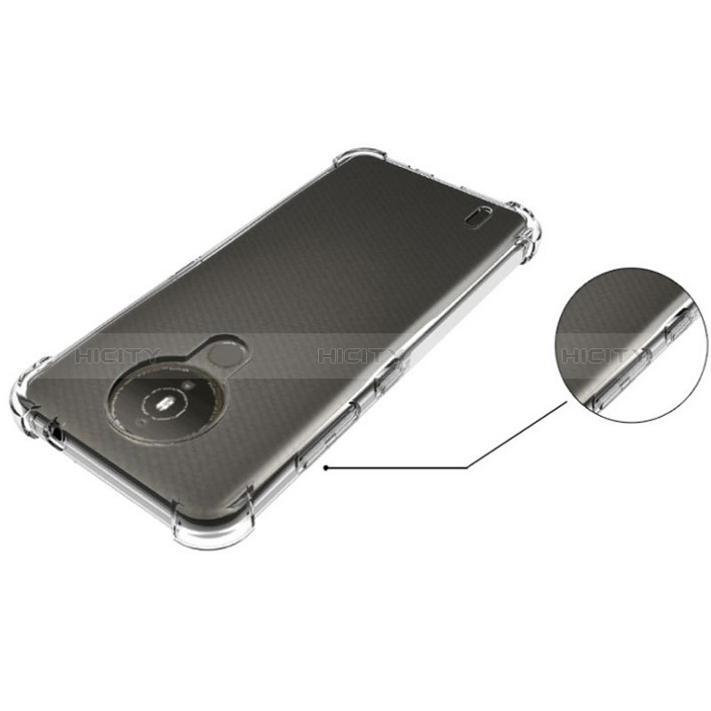 Carcasa Silicona Ultrafina Transparente T02 para Nokia 1.4 Claro