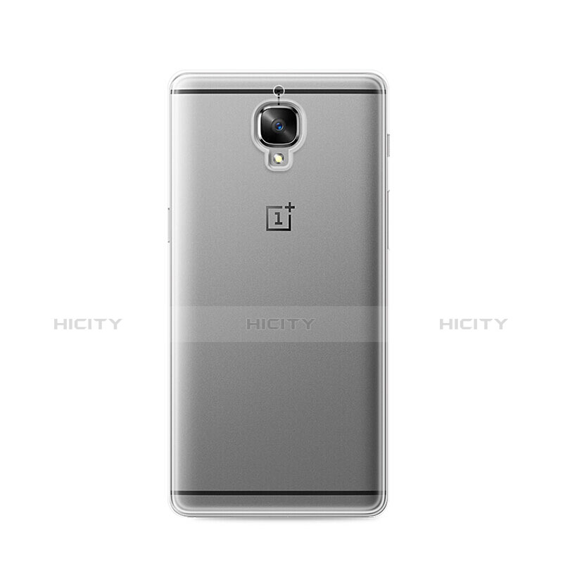 Carcasa Silicona Ultrafina Transparente T02 para OnePlus 3 Claro