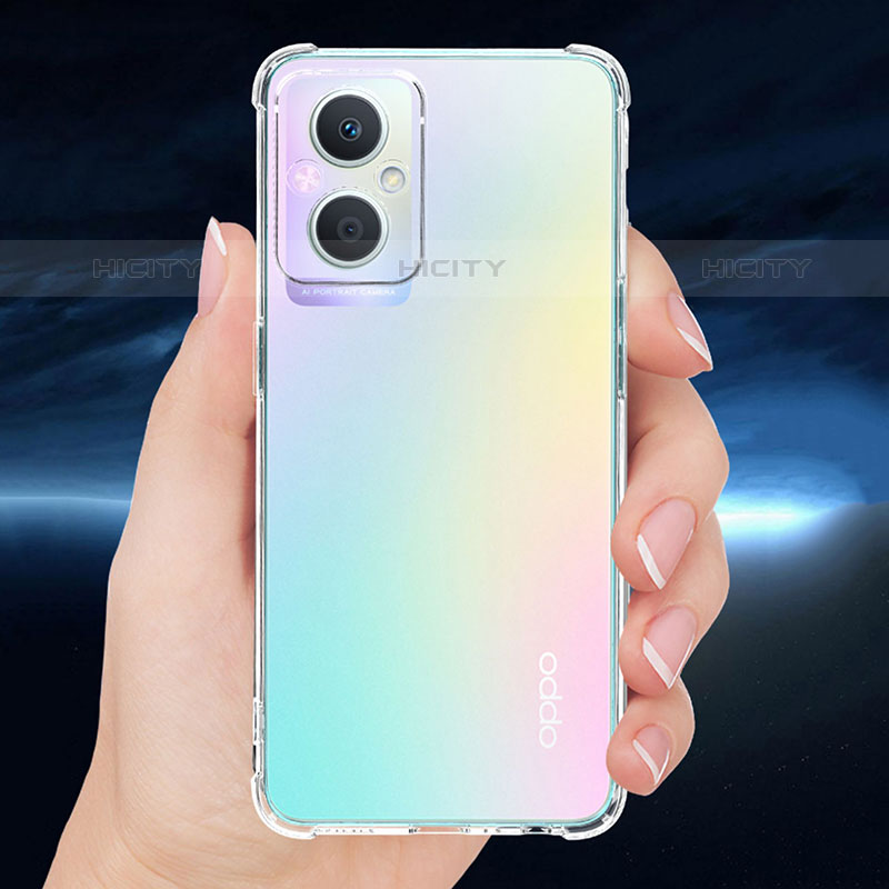 Carcasa Silicona Ultrafina Transparente T02 para Oppo F21s Pro 5G Claro