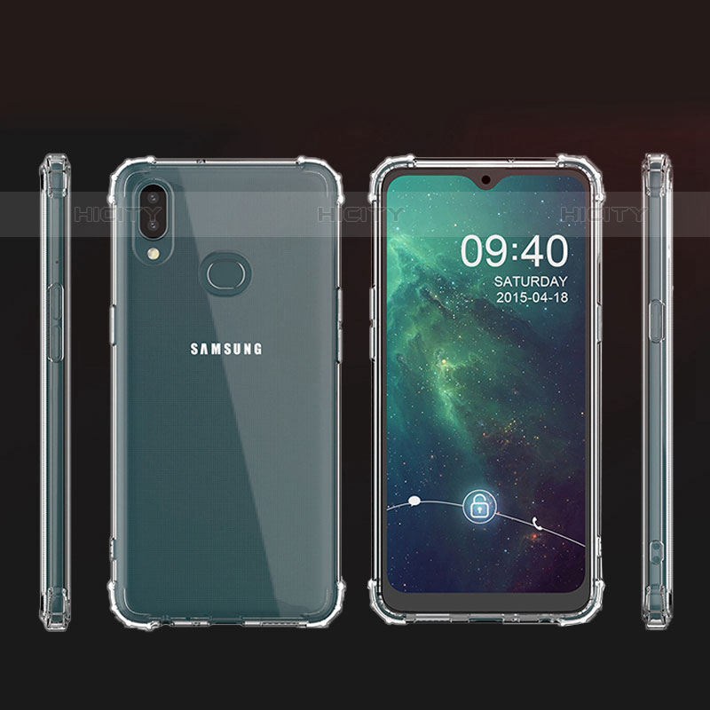 Carcasa Silicona Ultrafina Transparente T02 para Samsung Galaxy M01s Claro