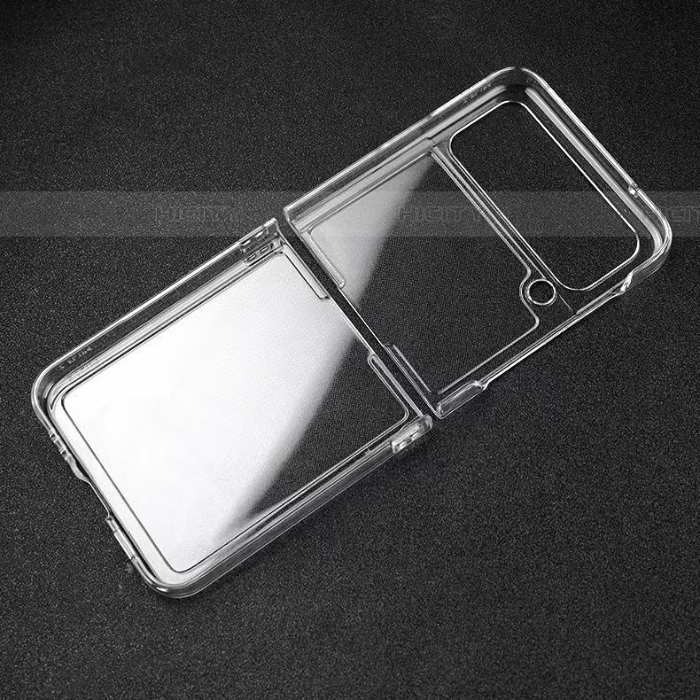 Carcasa Silicona Ultrafina Transparente T02 para Samsung Galaxy Z Flip4 5G Claro