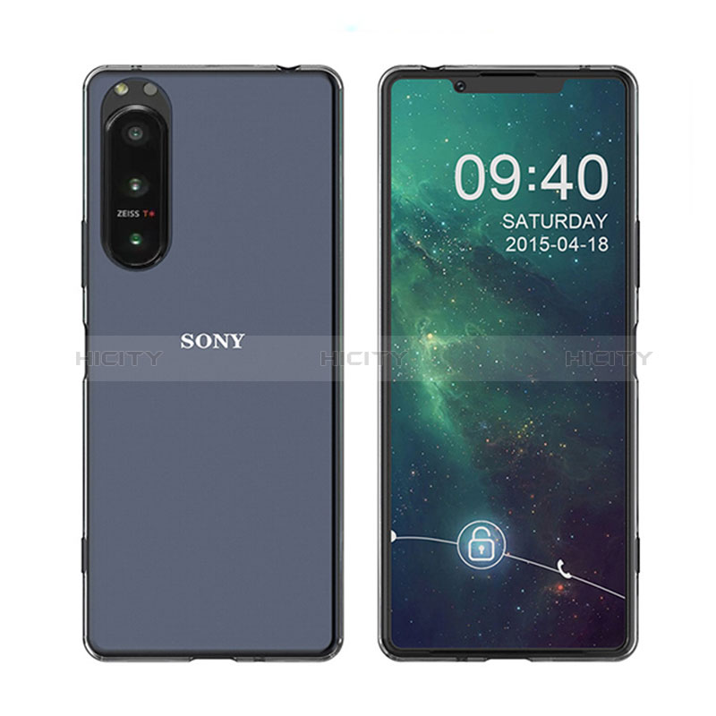 Carcasa Silicona Ultrafina Transparente T02 para Sony Xperia 1 III Claro