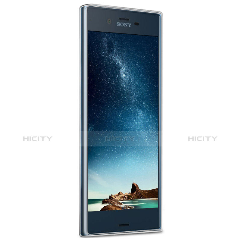 Carcasa Silicona Ultrafina Transparente T02 para Sony Xperia XZs Claro