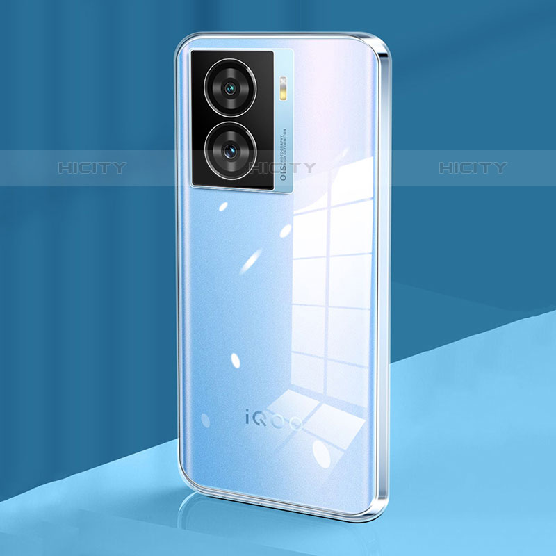 Carcasa Silicona Ultrafina Transparente T02 para Vivo iQOO Z7x 5G Claro