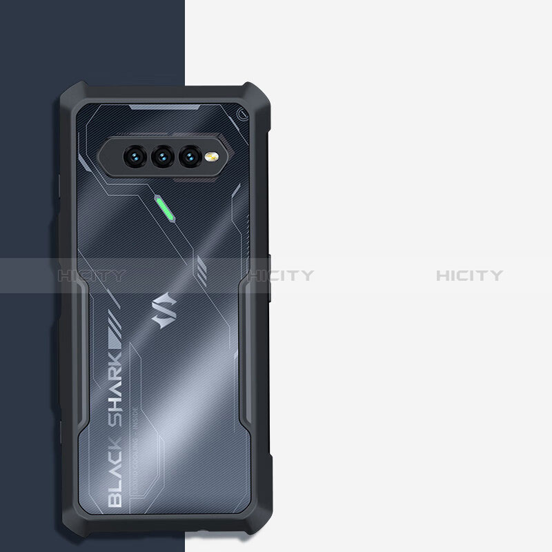 Carcasa Silicona Ultrafina Transparente T02 para Xiaomi Black Shark 4S 5G Negro