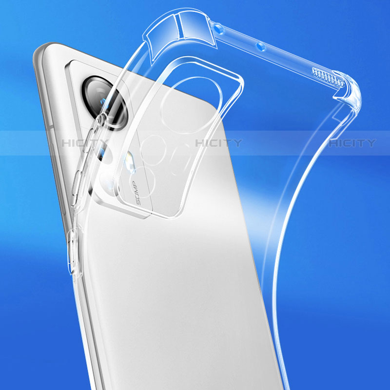 Carcasa Silicona Ultrafina Transparente T02 para Xiaomi Mi 12 Lite 5G Claro