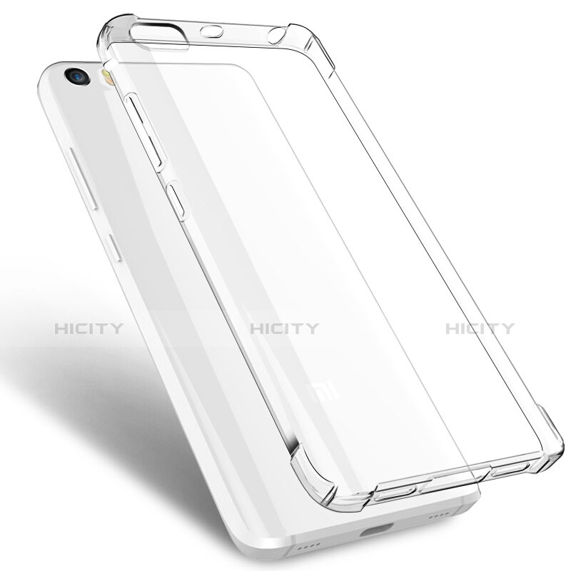 Carcasa Silicona Ultrafina Transparente T02 para Xiaomi Mi 5S 4G Claro