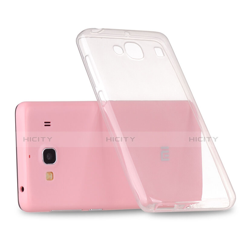 Carcasa Silicona Ultrafina Transparente T02 para Xiaomi Redmi 2A Claro