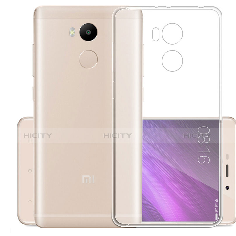 Carcasa Silicona Ultrafina Transparente T02 para Xiaomi Redmi 4 Prime High Edition Claro