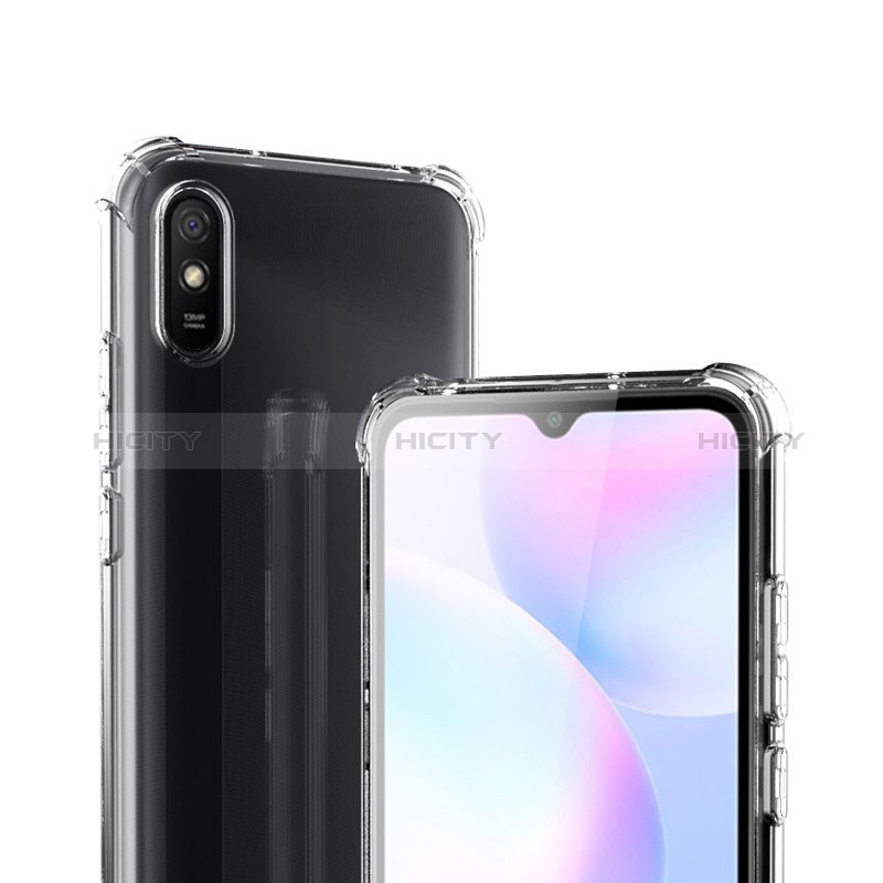 Carcasa Silicona Ultrafina Transparente T02 para Xiaomi Redmi 9A Claro