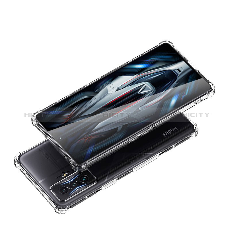 Carcasa Silicona Ultrafina Transparente T02 para Xiaomi Redmi K50 Gaming 5G Claro