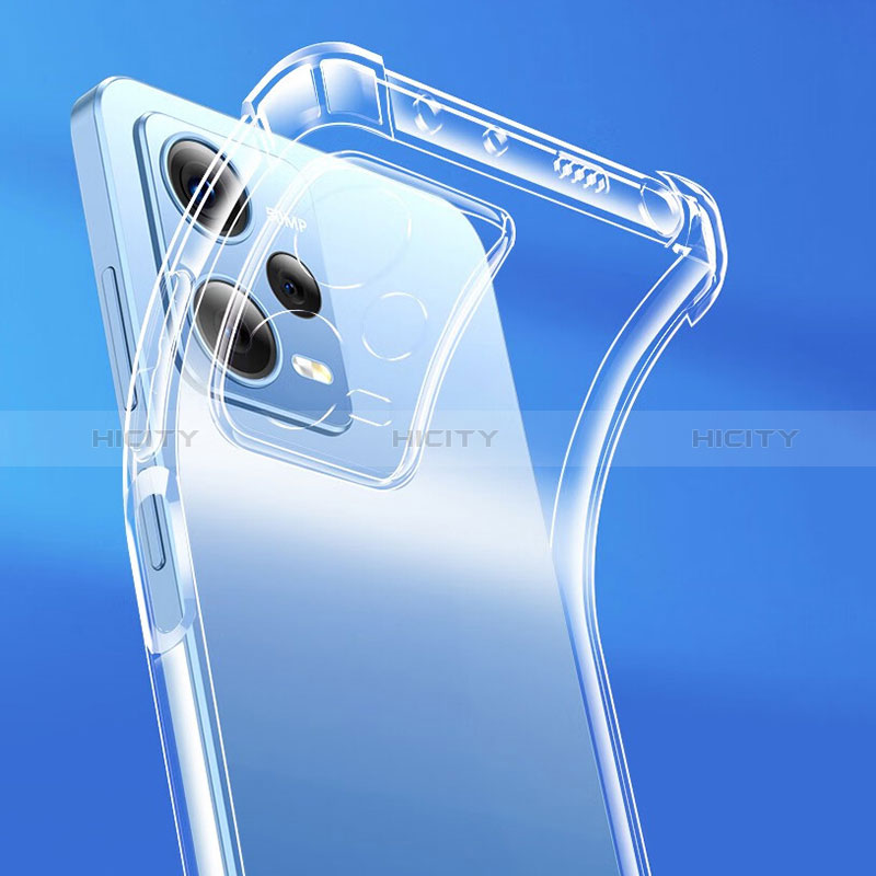 Carcasa Silicona Ultrafina Transparente T02 para Xiaomi Redmi Note 12 5G Claro