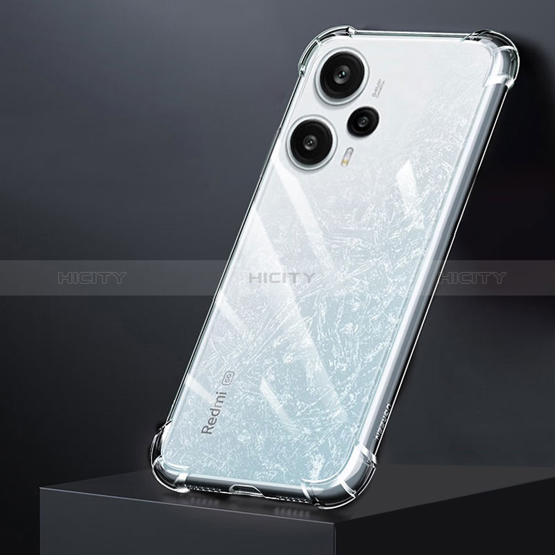 Carcasa Silicona Ultrafina Transparente T02 para Xiaomi Redmi Note 12 Turbo 5G Claro