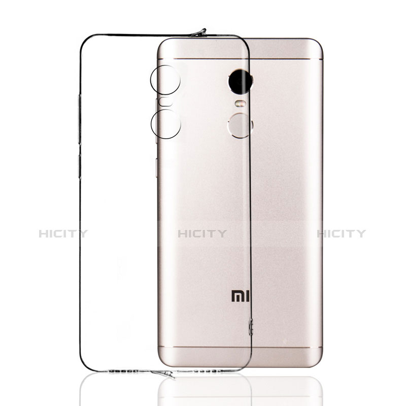 Carcasa Silicona Ultrafina Transparente T02 para Xiaomi Redmi Note 4 Standard Edition Claro