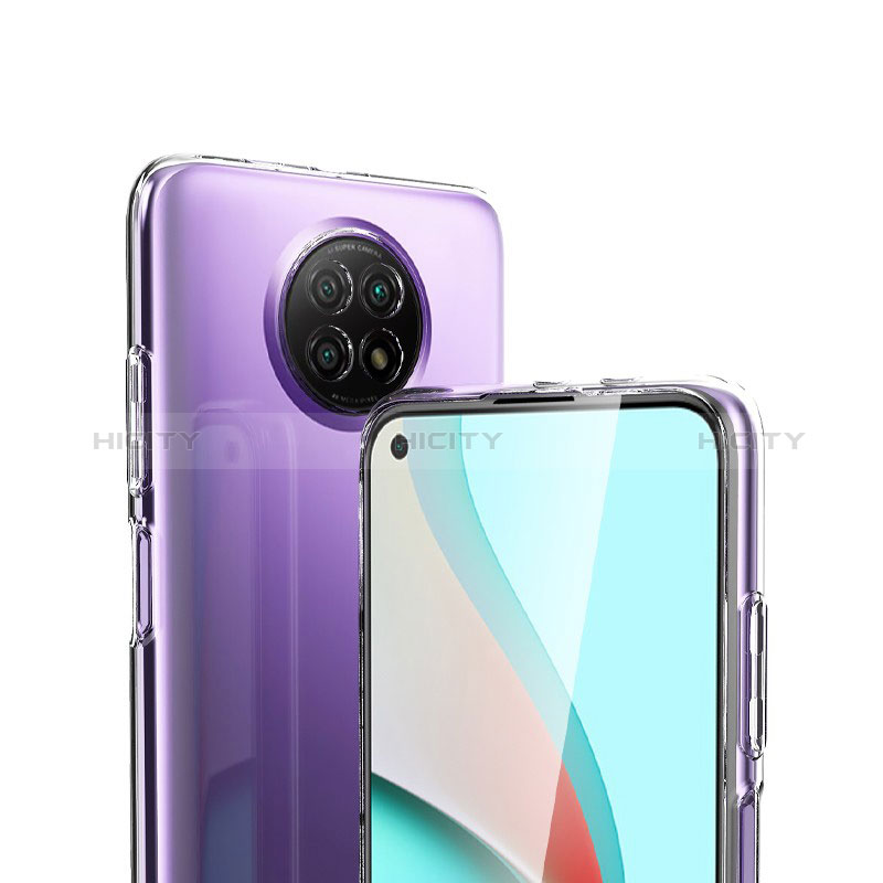 Carcasa Silicona Ultrafina Transparente T02 para Xiaomi Redmi Note 9 5G Claro