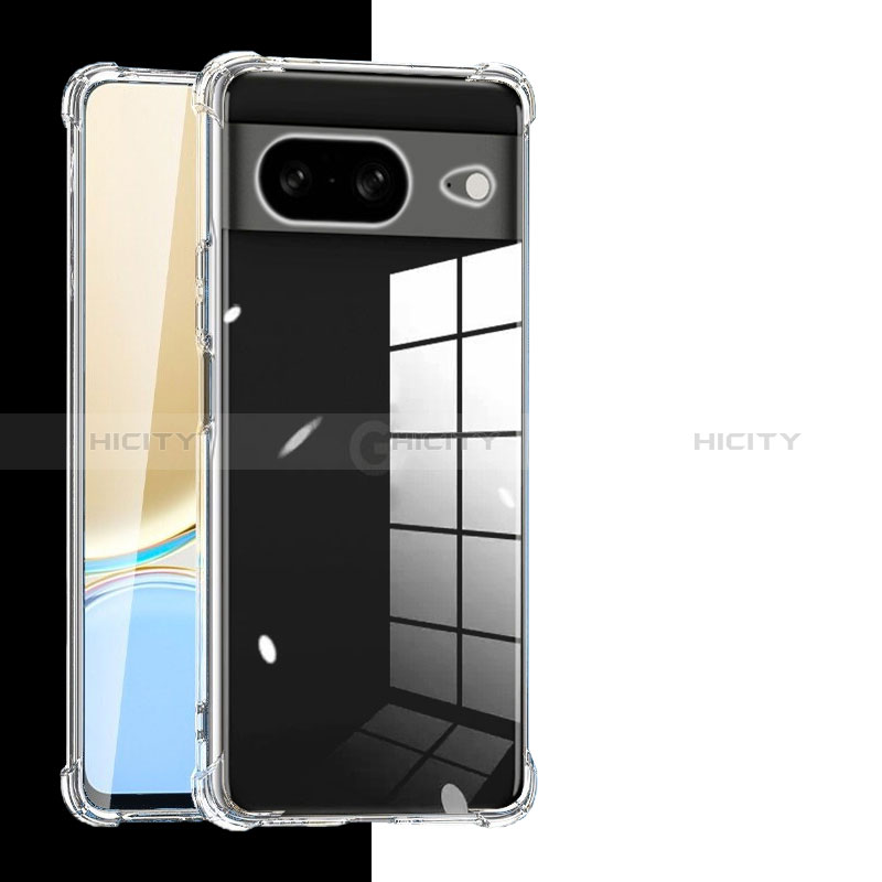 Carcasa Silicona Ultrafina Transparente T03 para Google Pixel 8 5G Claro