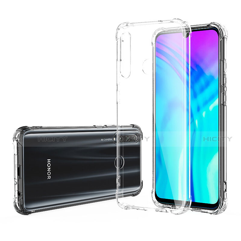 Carcasa Silicona Ultrafina Transparente T03 para Huawei Honor 10i Claro