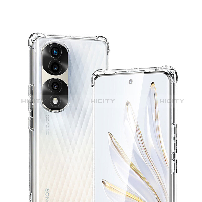 Carcasa Silicona Ultrafina Transparente T03 para Huawei Honor 70 Pro 5G Claro