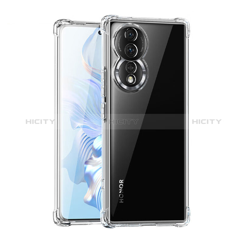 Carcasa Silicona Ultrafina Transparente T03 para Huawei Honor 80 5G Claro