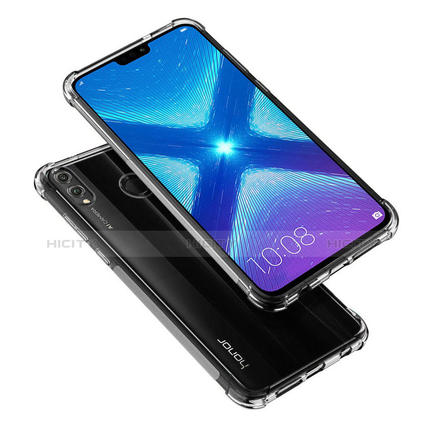 Carcasa Silicona Ultrafina Transparente T03 para Huawei Honor 8X Claro