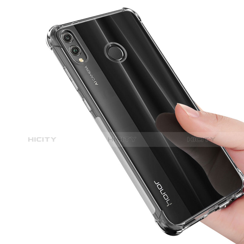 Carcasa Silicona Ultrafina Transparente T03 para Huawei Honor 8X Claro