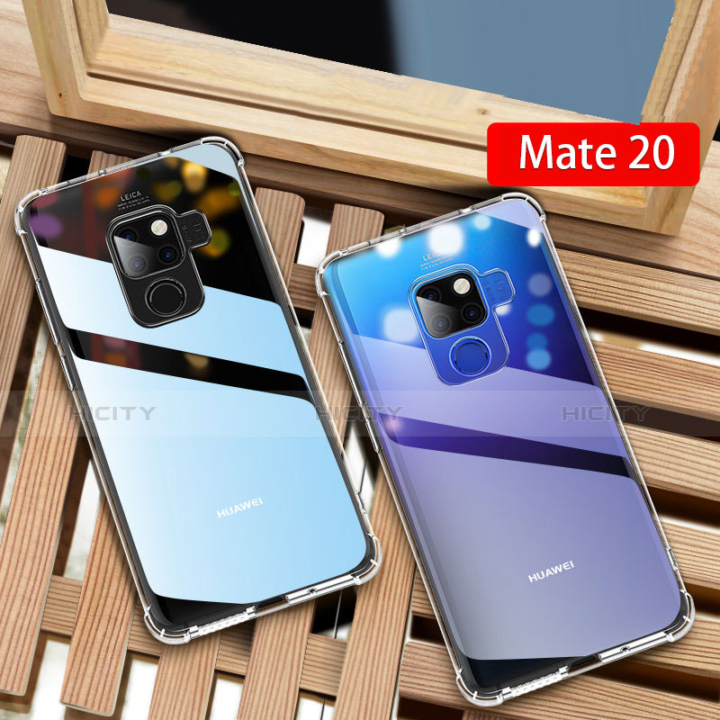 Carcasa Silicona Ultrafina Transparente T03 para Huawei Mate 20 Claro