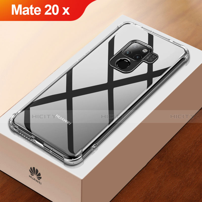 Carcasa Silicona Ultrafina Transparente T03 para Huawei Mate 20 X 5G Claro