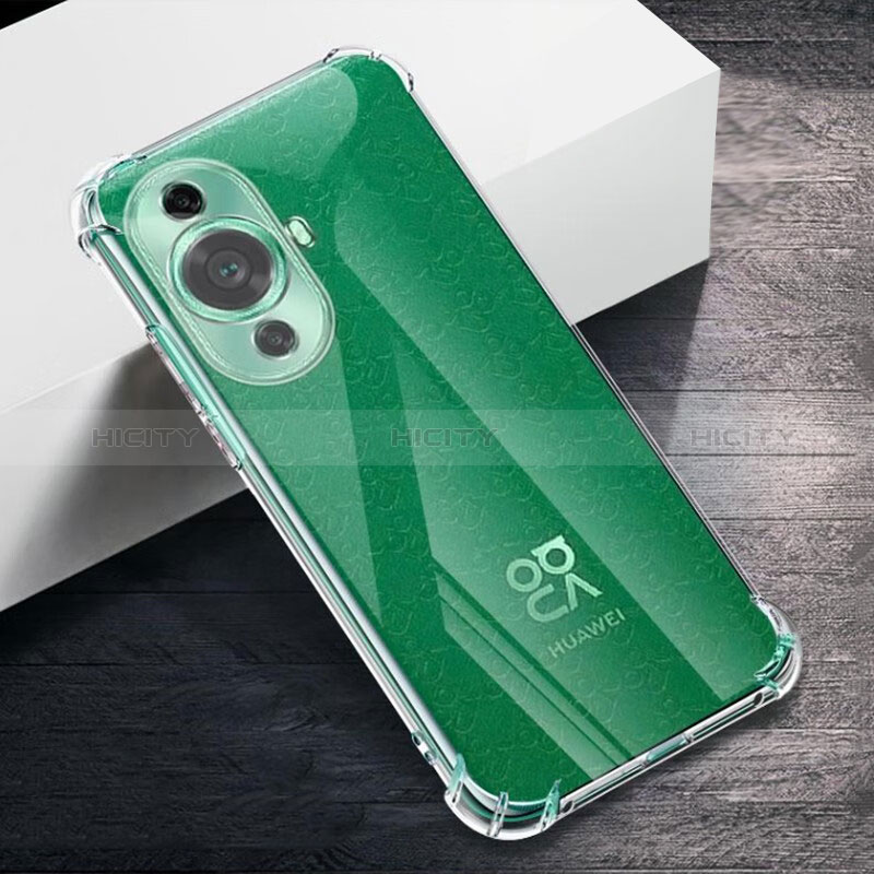 Carcasa Silicona Ultrafina Transparente T03 para Huawei Nova 11 Claro