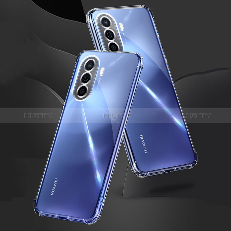 Carcasa Silicona Ultrafina Transparente T03 para Huawei Nova Y70 Claro