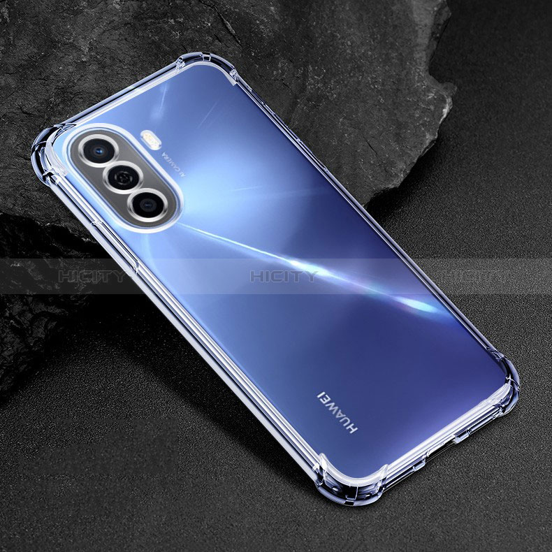 Carcasa Silicona Ultrafina Transparente T03 para Huawei Nova Y71 Claro