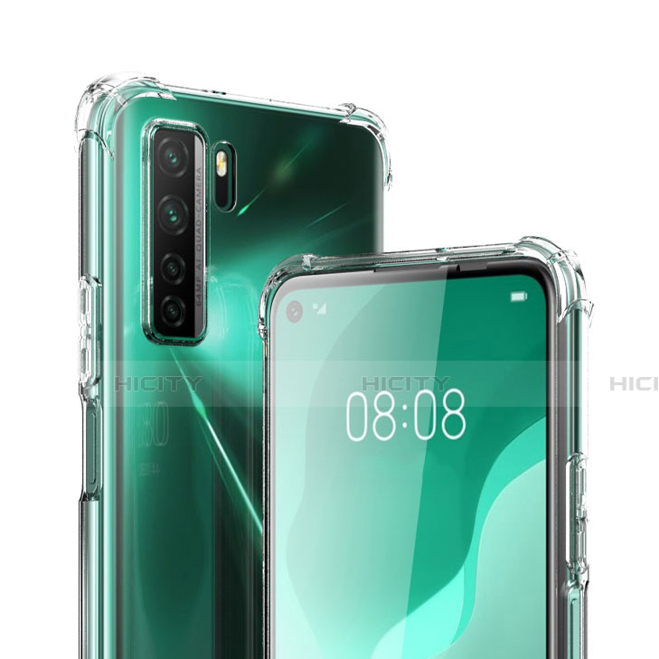 Carcasa Silicona Ultrafina Transparente T03 para Huawei P40 Lite 5G Claro