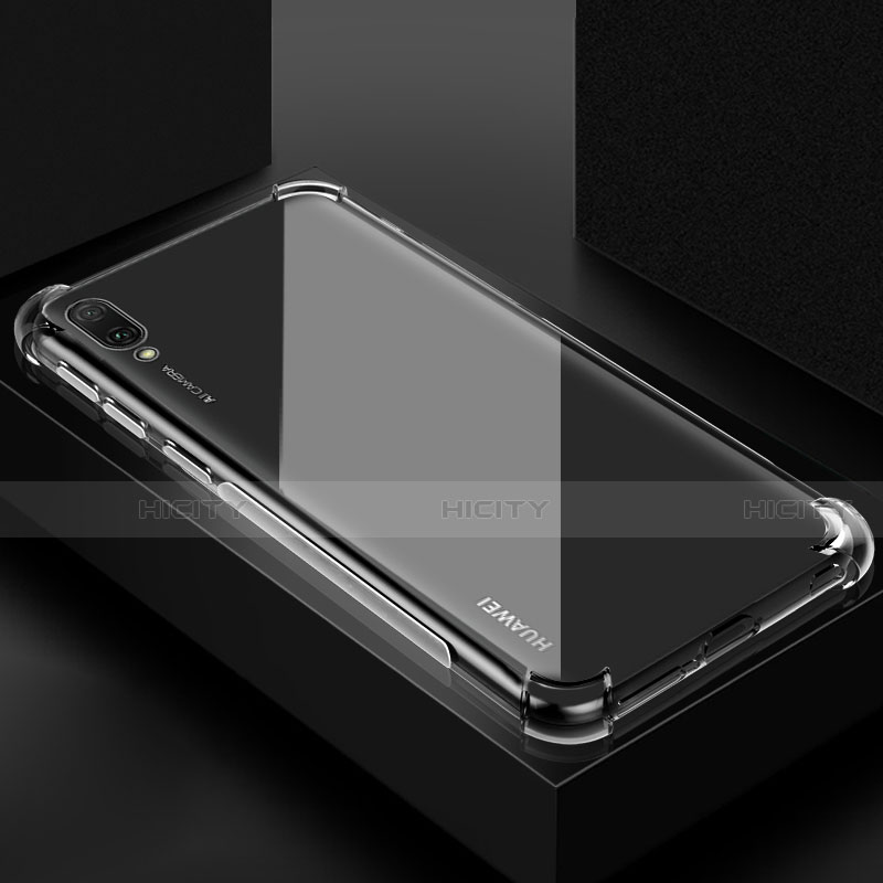 Carcasa Silicona Ultrafina Transparente T03 para Huawei Y7 (2019) Claro