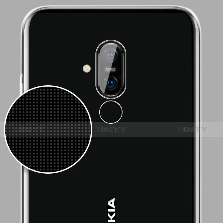 Carcasa Silicona Ultrafina Transparente T03 para Nokia 7.1 Plus Claro