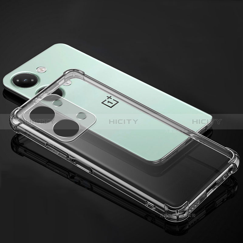 Carcasa Silicona Ultrafina Transparente T03 para OnePlus Ace 2V 5G Claro